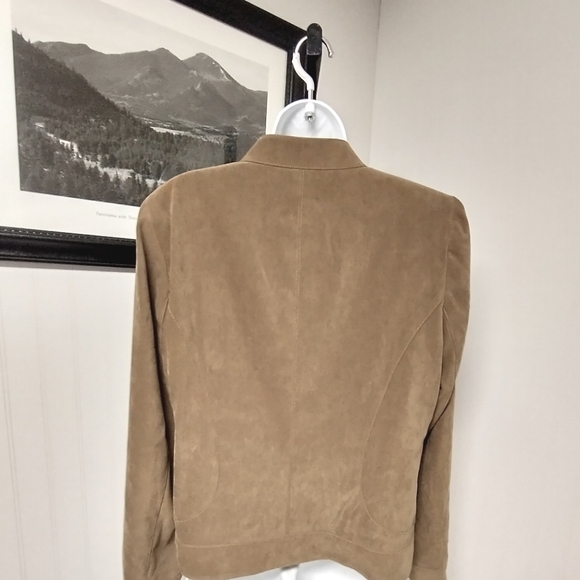 Doncaster Women's Light Brown Full Zip Casual Jacket Size 14 - Picture 2 of 7